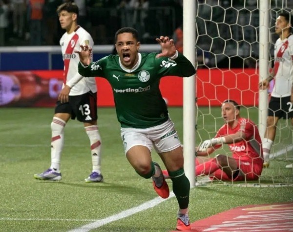 River cayó 3-1 ante Palmeiras y quedó eliminado de la Copa Sudamericana 2025