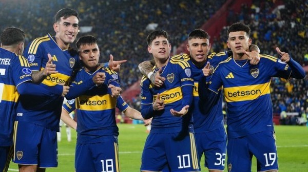 Boca remontó y se floreó ante Recoleta por los octavos de la Copa Sudamericana 2026