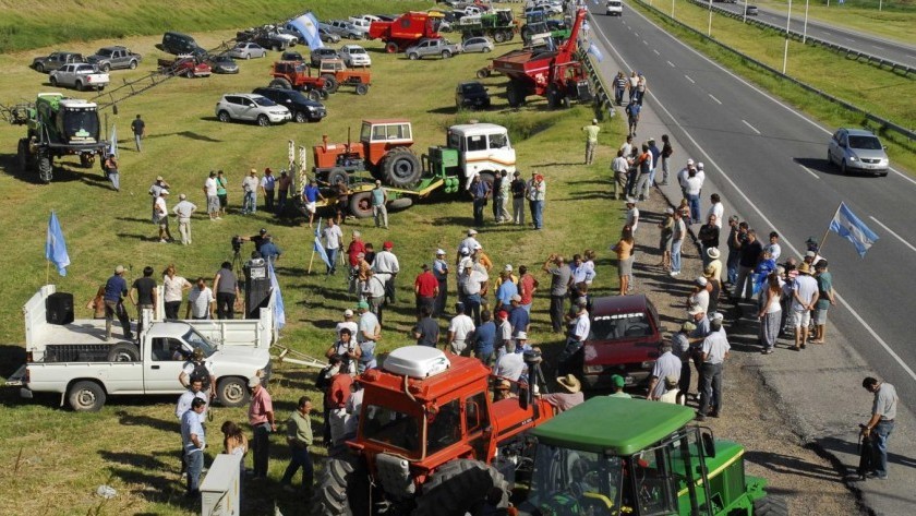 La Mesa de Enlace lanzó un paro nacional del campo para el 13 de julio